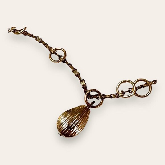 NY & Co Gold Tone Charm Necklace 26” Statement Eclectic Comment Gift EUC - Picture 6 of 16